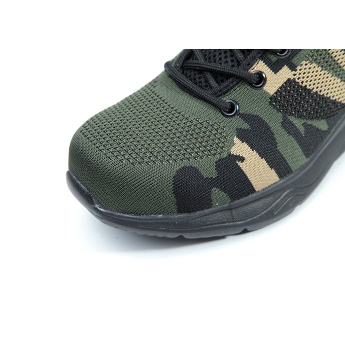 Camouflage EVA 526 Green Safety Trainers Shoes