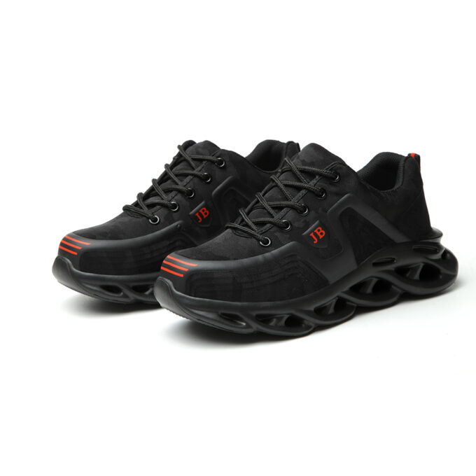 JuBang EVA 539 Black/Red Safety Trainers Shoes