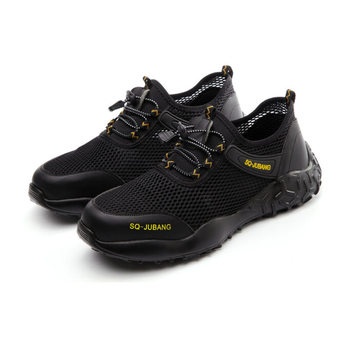 SQ Series 777 Black Safety Trainer Shoes