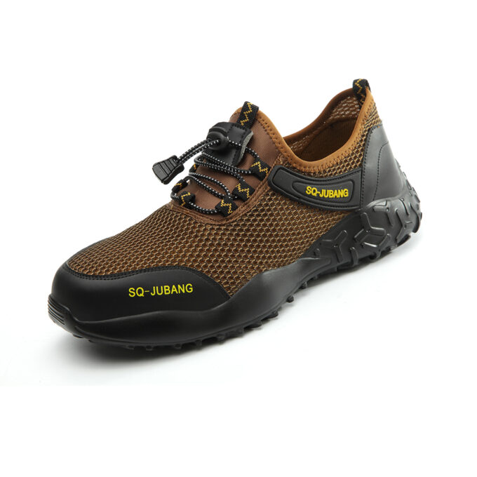 SQ Series 777 Brown Safety Trainer Shoes