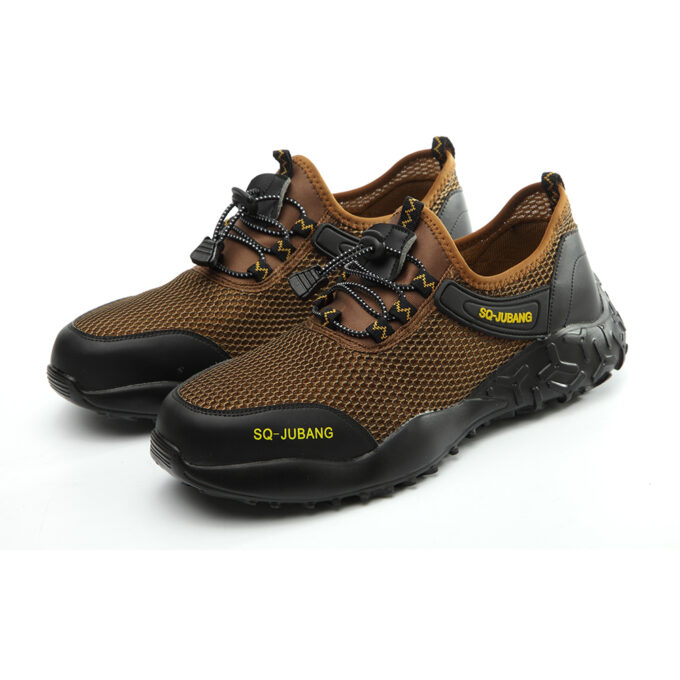 SQ Series 777 Brown Safety Trainer Shoes