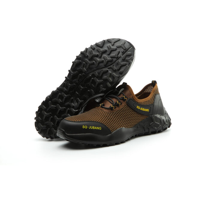 SQ Series 777 Brown Safety Trainer Shoes
