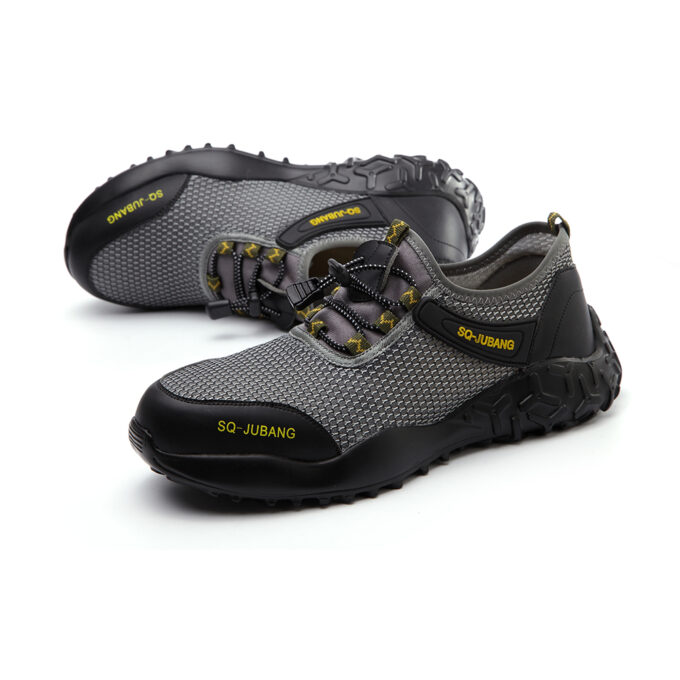 SQ Series 777 Grey Safety Trainer Shoes