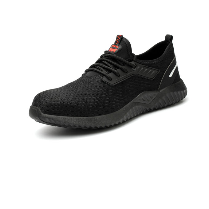 Wolvex 305 Black Safety Trainers Shoes