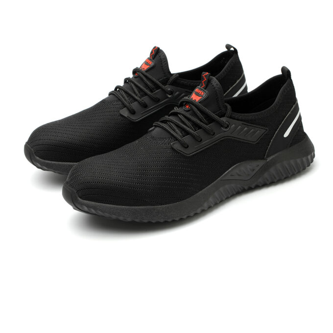 Wolvex 305 Black Safety Trainers Shoes