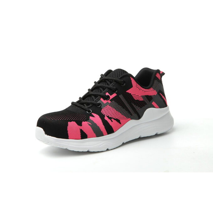 Camouflage EVA 526 Pink Safety Trainers Shoes for Women