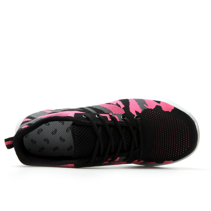 Camouflage EVA 526 Pink Safety Trainers Shoes for Women