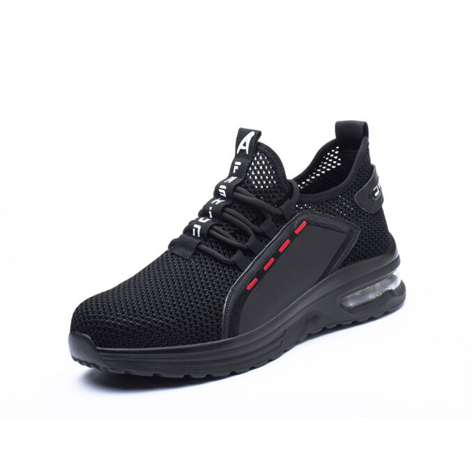 Flying 795 Black Safety Trainers Shoes