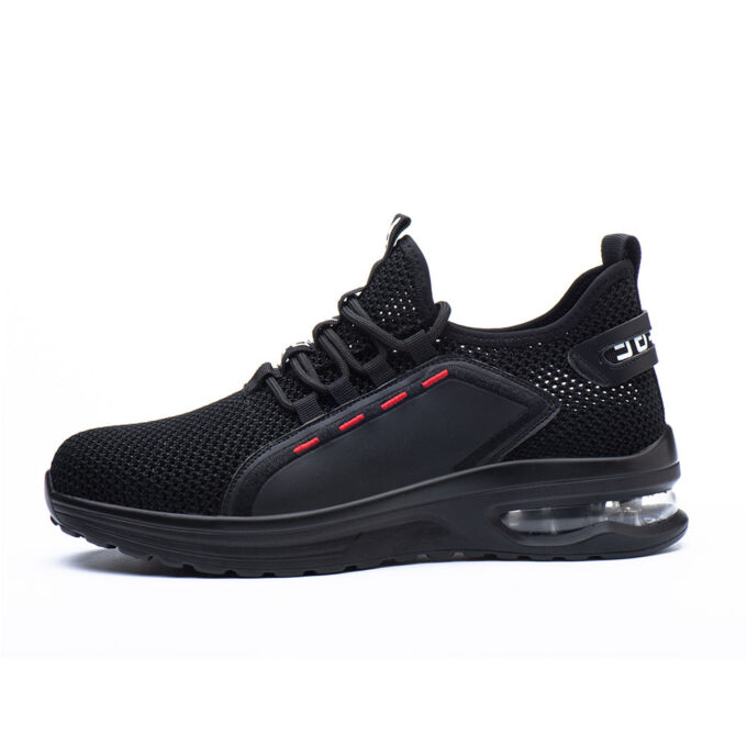 Flying 795 Black Safety Trainers Shoes