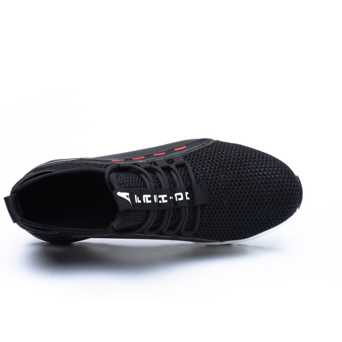 Flying 796 Black/White Safety Trainers Shoes