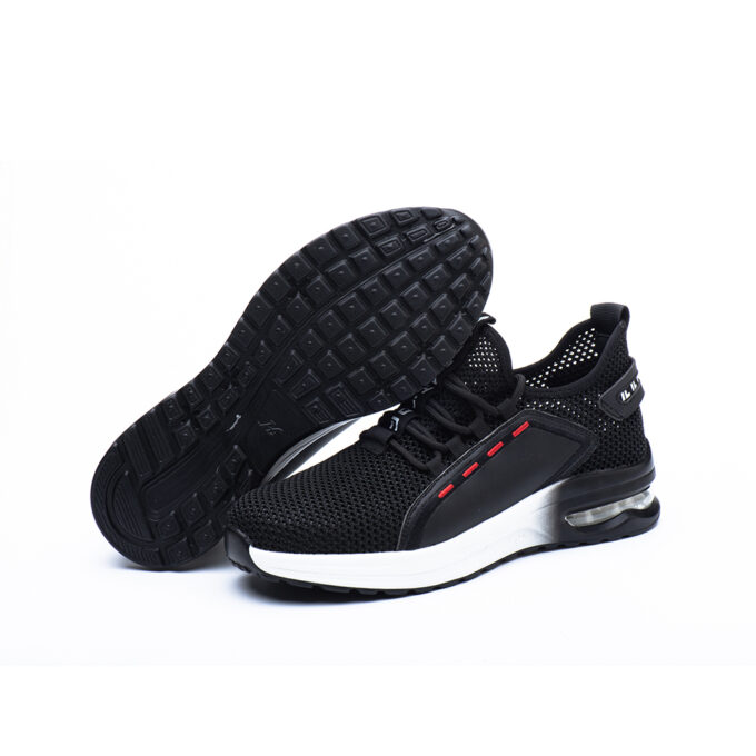 Flying 796 Black/White Safety Trainers Shoes