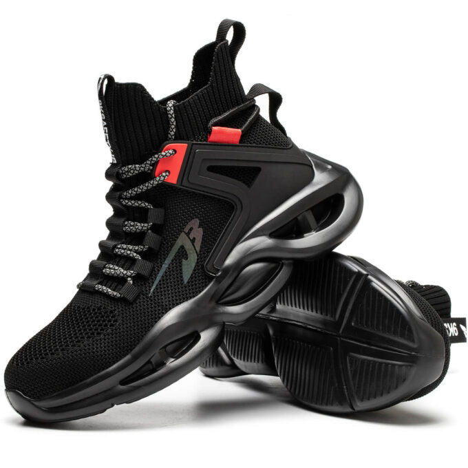 Flying 675 Comfortable High-Top Steel Toe Shoes