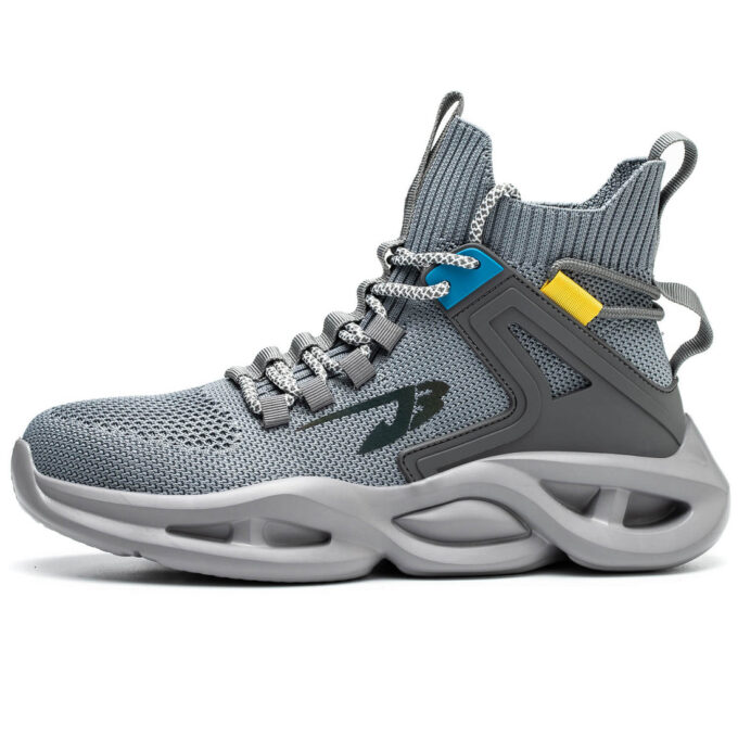 Flying 675 Comfortable High-Top Steel Toe Shoes