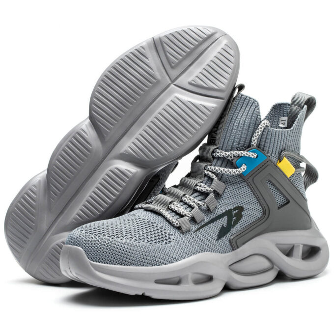 Flying 675 Comfortable High-Top Steel Toe Shoes